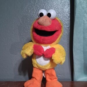Sesame Street Yellow and Orange Plush Bird Costume Toy